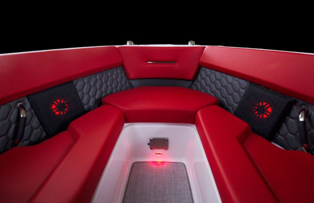 seating in the bow