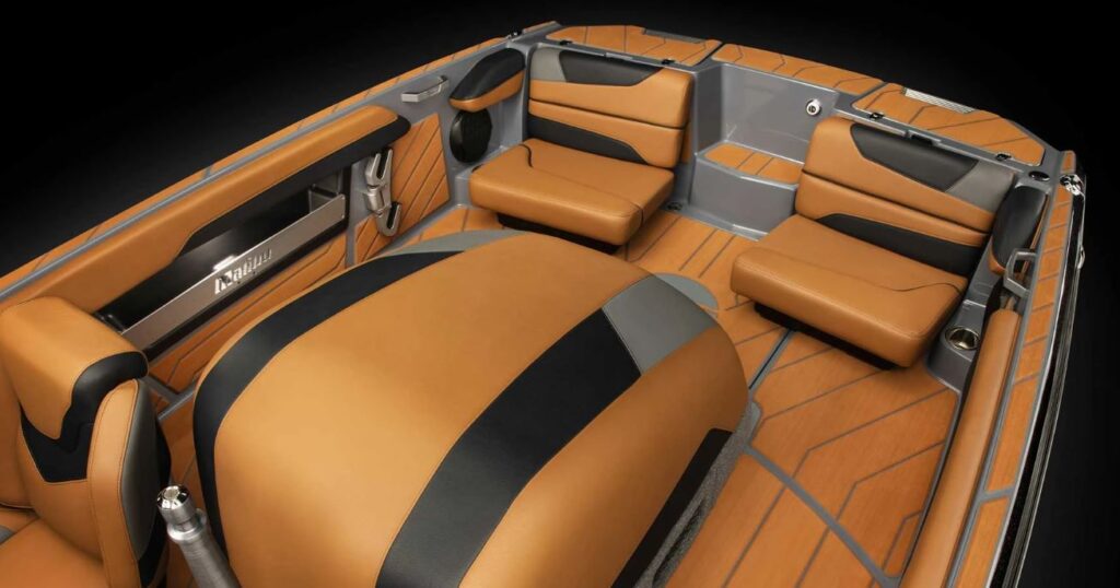 interior in tan