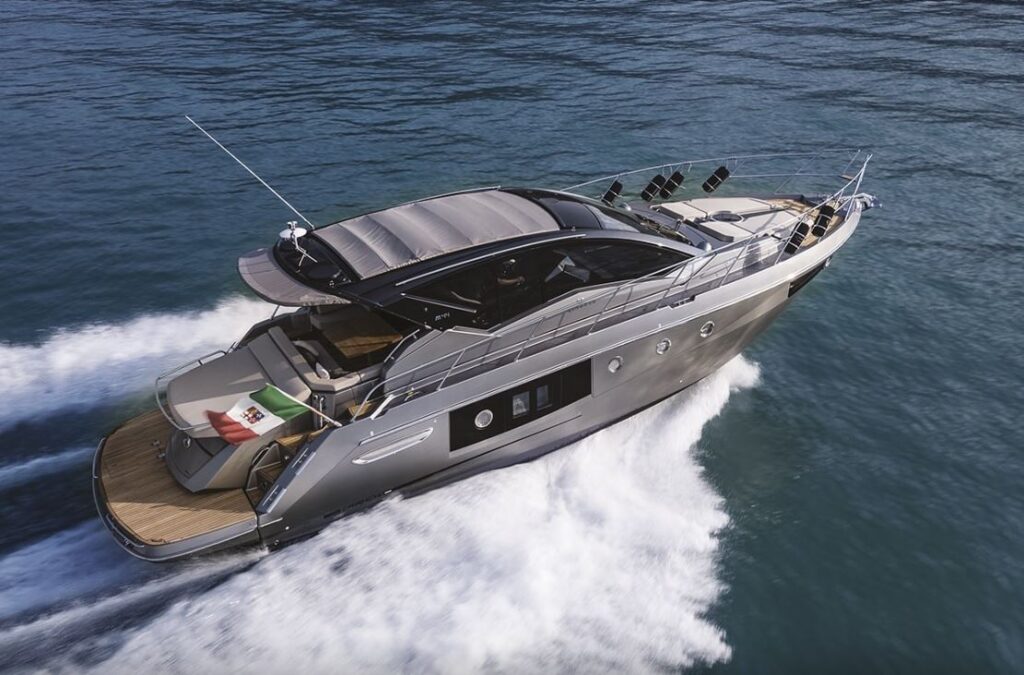 Cranchi M44 HT dark silver