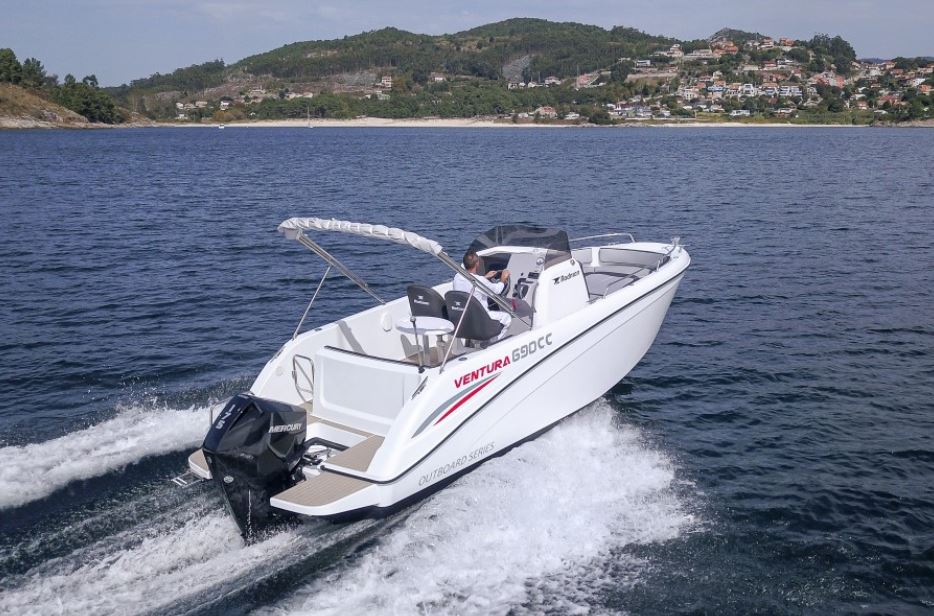 boat driving through the water