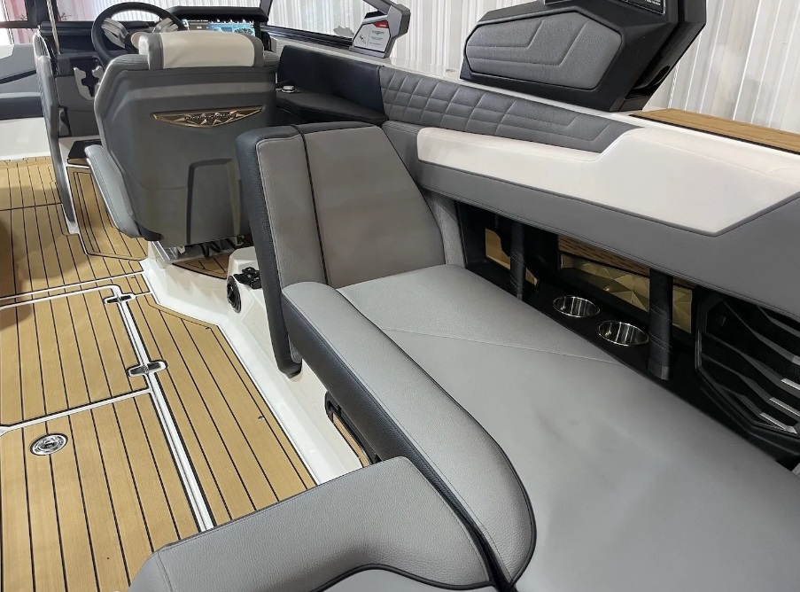 seating area in gray